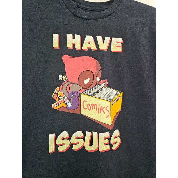 Marvel Comics I Have Issues Black Size Midium - Picture 3 of 8